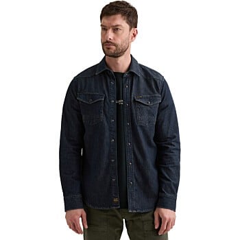 DENIM SHIRTS BLUE CLEAN STAR Blue Coated Summer