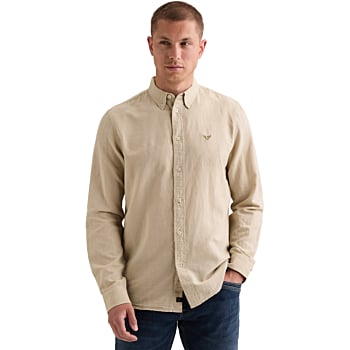 Long sleeve shirt Ctn Linen garmen Silver Lining