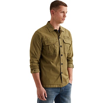 Long sleeve shirt Cavalry twill ga Lizard