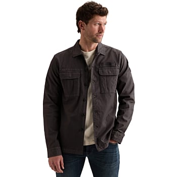 Long sleeve shirt Cavalry twill ga Obsidian