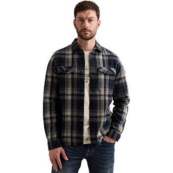 Long sleeve shirt Yarn Dyed Check Salute