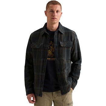 Long sleeve shirt Dobby yarn dye Salute