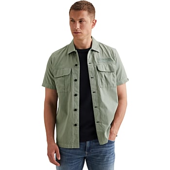 Short Sleeve Shirt Ctn Bedford gar Iceberg Green