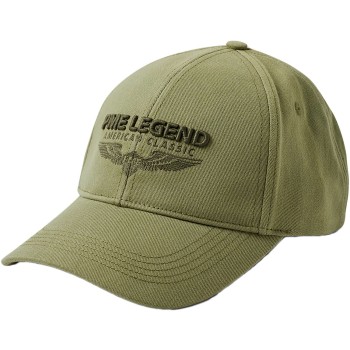 Twill cap with pme legend embro oil green