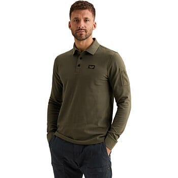 Long sleeve polo American Classic Kalamata