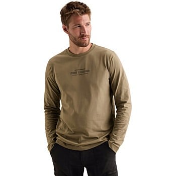 Long sleeve r-neck cotton elastane Overland Trek