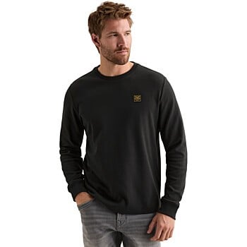 Long sleeve r-neck mesh interlock Salute