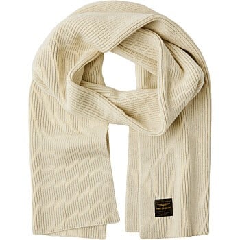 Basic scarf Bone White