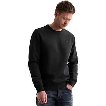 Crewneck soft fleece sweat Salute