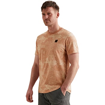 Short sleeve r-neck slub jersey ao Cloud Pink