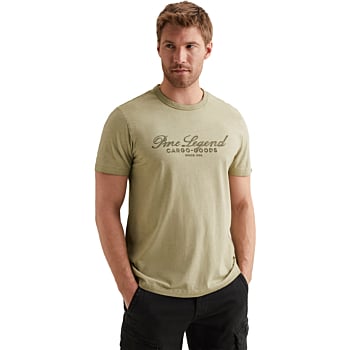 Short sleeve r-neck single jersey Spray Green