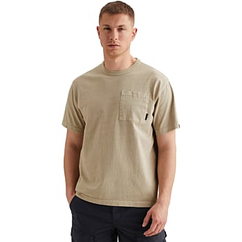 Short sleeve r-neck soft open end Spray Green