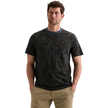 Short sleeve r-neck slub jersey ao Sargasso Sea