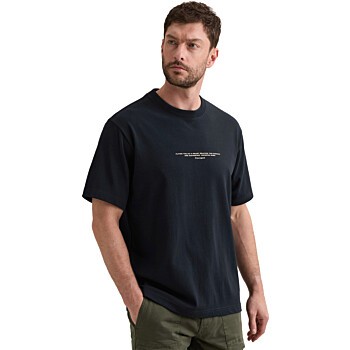 Short sleeve r-neck heavy oe digit Salute