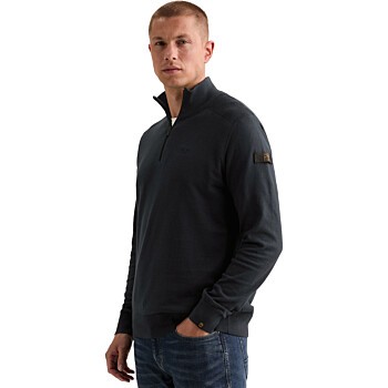 Half zip collar cotton Salute