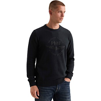 R-neck cotton logo Salute