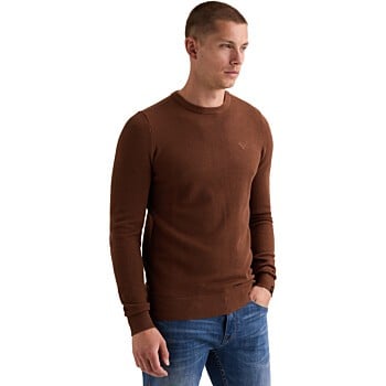 R-neck cotton modal Arabian Spice
