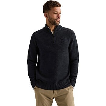 Half zip collar soft blend Salute
