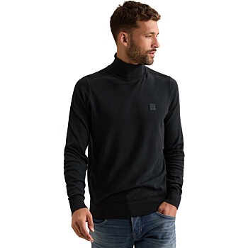 Turtleneck cotton knit Salute