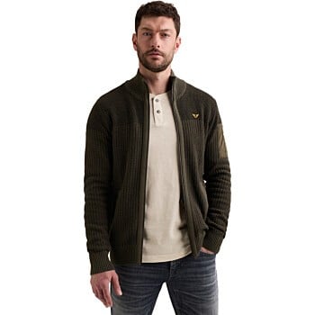 Zip jacket cotton structure Beluga