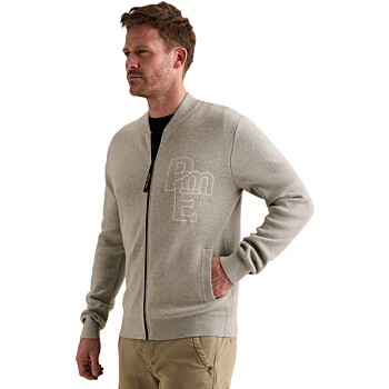 Bomber jacket wool blend Grey Melee