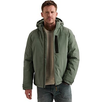 Semi long jacket CREWCAT Ripper Balsam Green