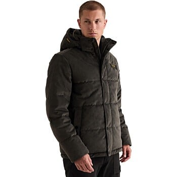 Semi long jacket GOBBLER Clear For Bristol Black