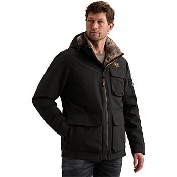 Semi long jacket ROCK-PACK Black