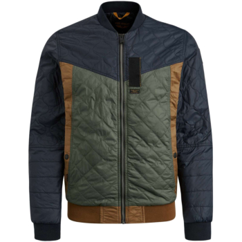 Raider bomber jacket mix cylon salute blue