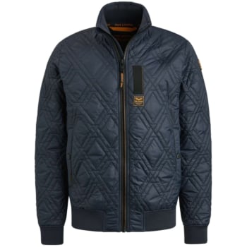 Raider bomber jacket cylon salute blue