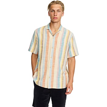 Short Sleeved Cuban Shirt Multi