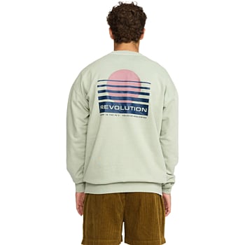 Printed Crewneck Mint