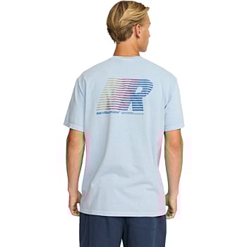 Printed T-Shirt Lightblue