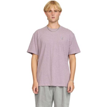 Loose T-shirt Purple Melange