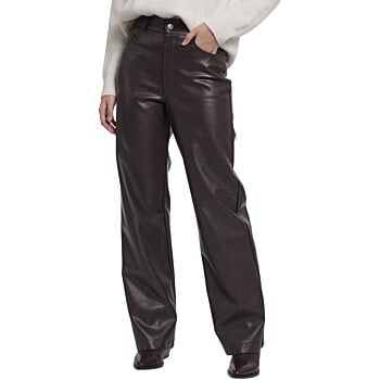 Regular length straight leg pants