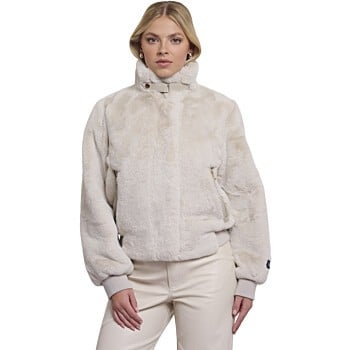 Short faux fur jacket