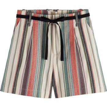High rise crafted stripe short Crafted Stripe