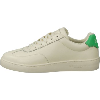 Plakka woman sneakers cream green