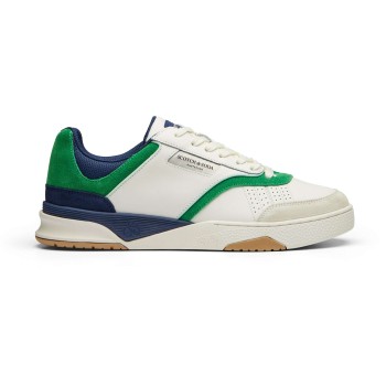 Court cup sneakers white green