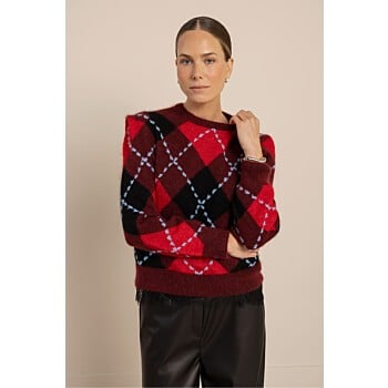 Arly argyle pullover