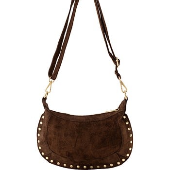Monica Suede Dark Brown