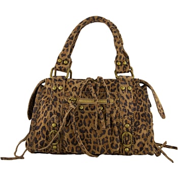 Rina Suede Leopard