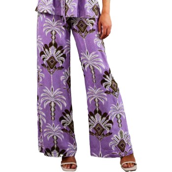 Trousers Print Purples