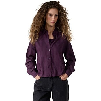 Top Aubergine Noir