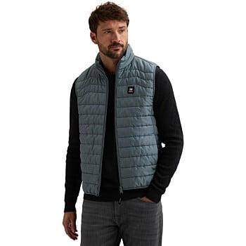 Bodywarmer TRACKOUT Ever-Rib China Blue