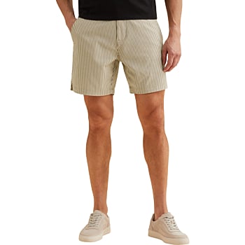 RELAXED SHORTS STRIPED Pure Cashmere