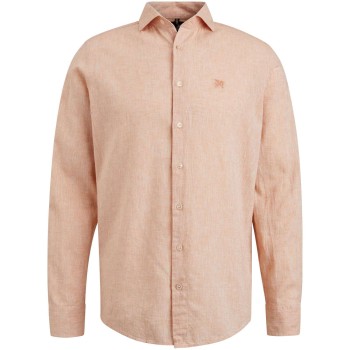 Long sleeve shirt linen cotton ble coral sands