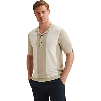 Short sleeve polo cotton modal Pure Cashmere