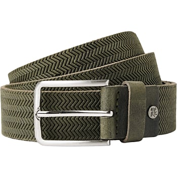 Belt Suede print Mulled Basil