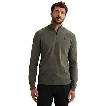 Half zip collar gentlemans deal c Urban Chic